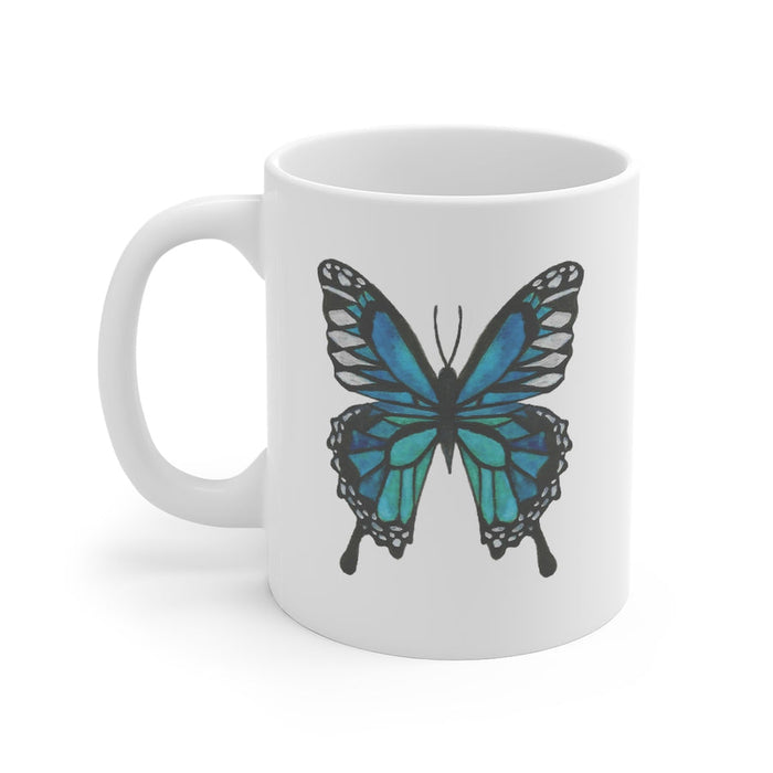 Blue Butterfly Mug