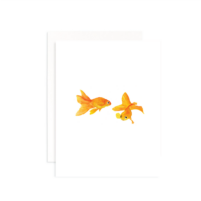 Goldfish Greeting Card