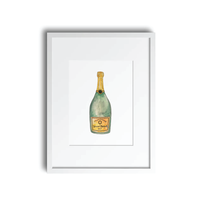 Champagne Art Print