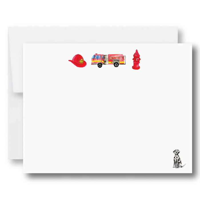 Fire Truck Notecards