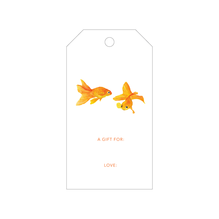Goldfish Gift Tags