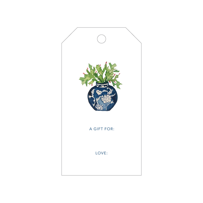 Floral Chinoiserie Gift Tags