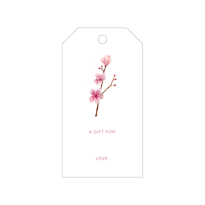 Cherry Blossom Gift Tags