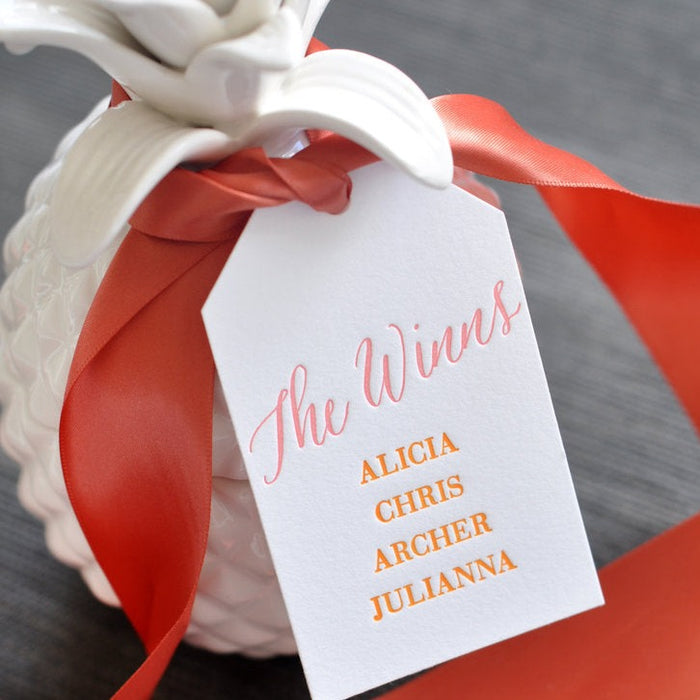 PERSONALIZED GIFT TAG - T21