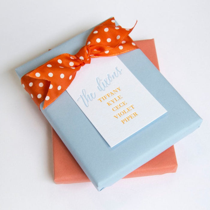 PERSONALIZED GIFT TAG - T21