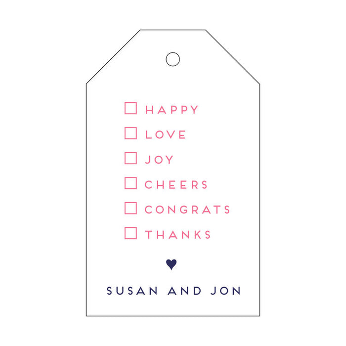 PERSONALIZED GIFT TAG - T250