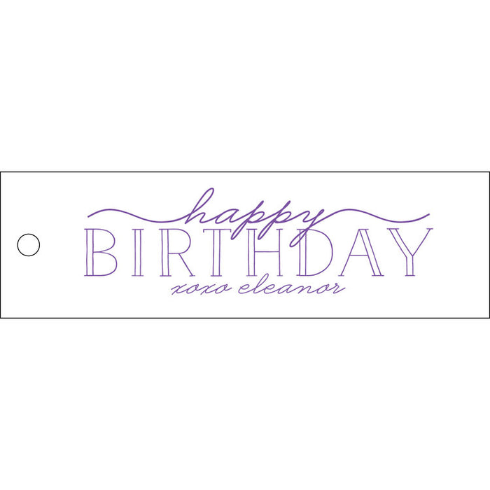 PERSONALIZED GIFT TAG - T316