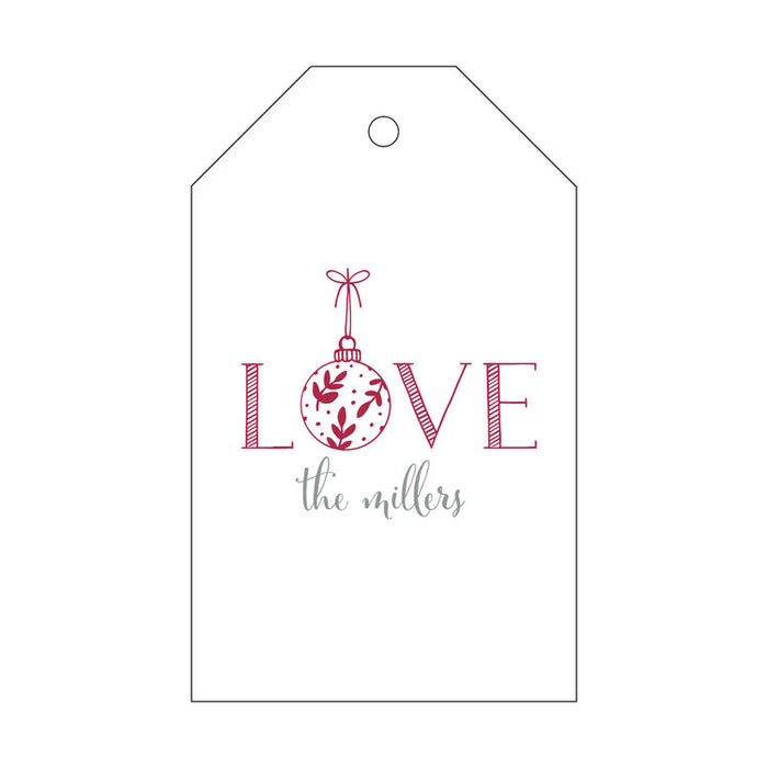 PERSONALIZED GIFT TAG - T342