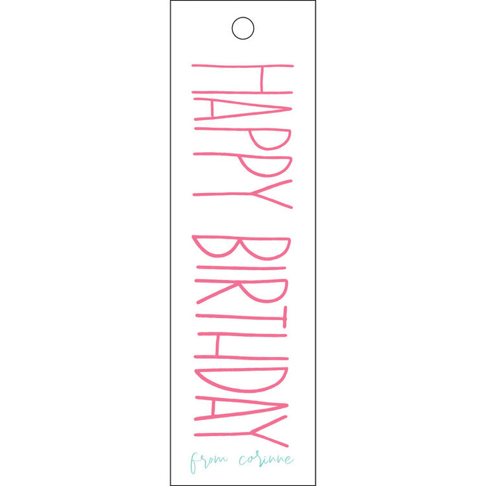 PERSONALIZED GIFT TAG - T407